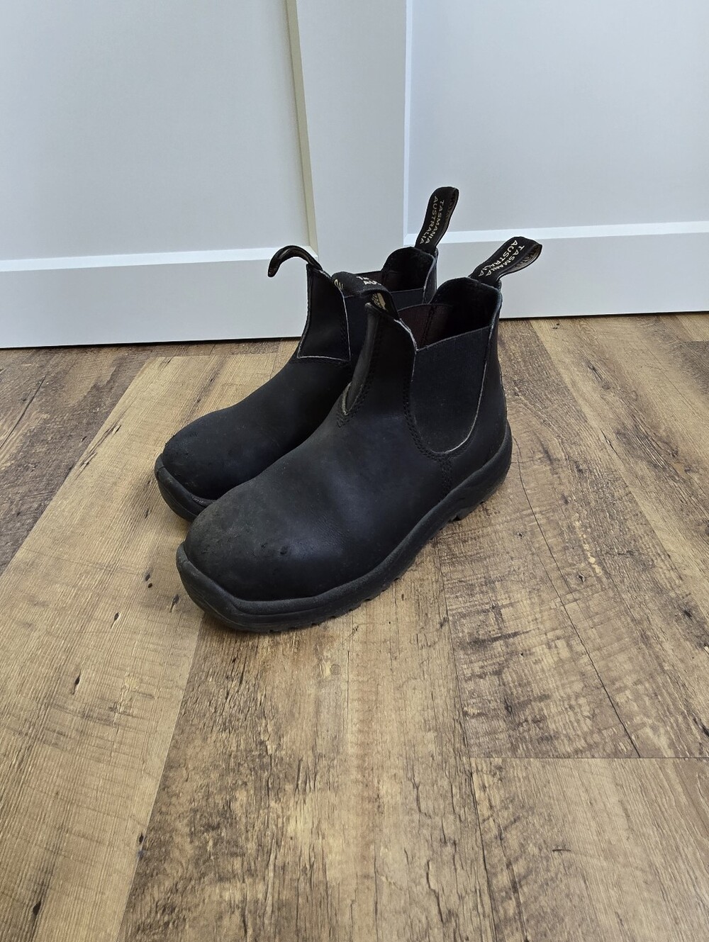 Blundstone Black CSA approved Saftey Work Boots Womens Size 4 (Equals 7)